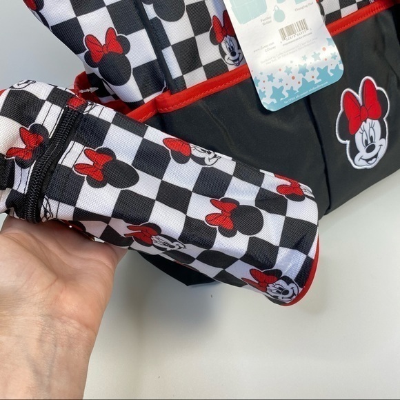 Disney Minnie Mickey Mouse Diaper Bag Gift Set - Picture 4 of 14